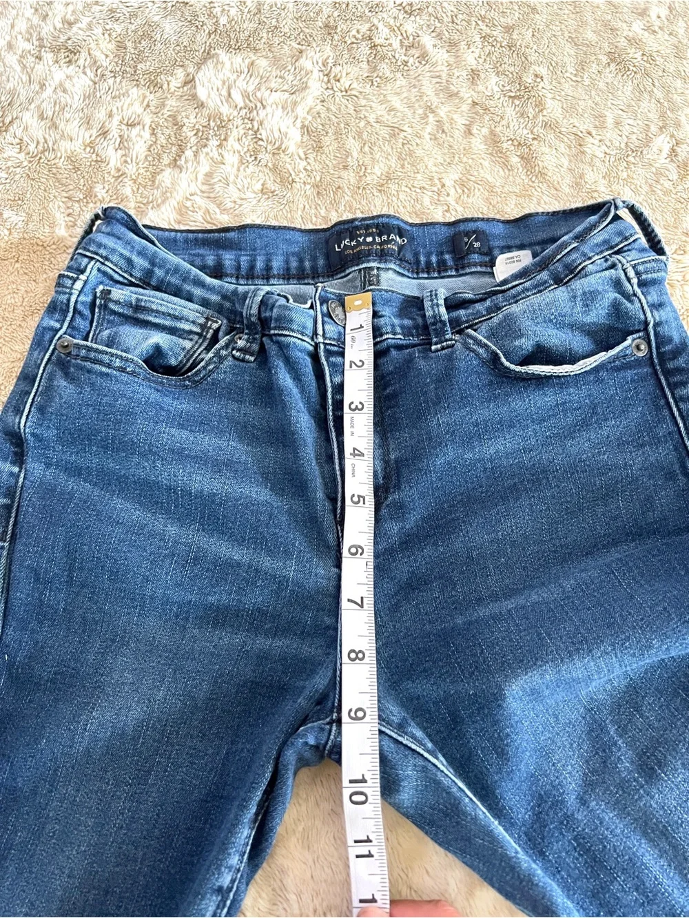 LUCKY BRAND Woman's Brooke Legging Jeans Size 6